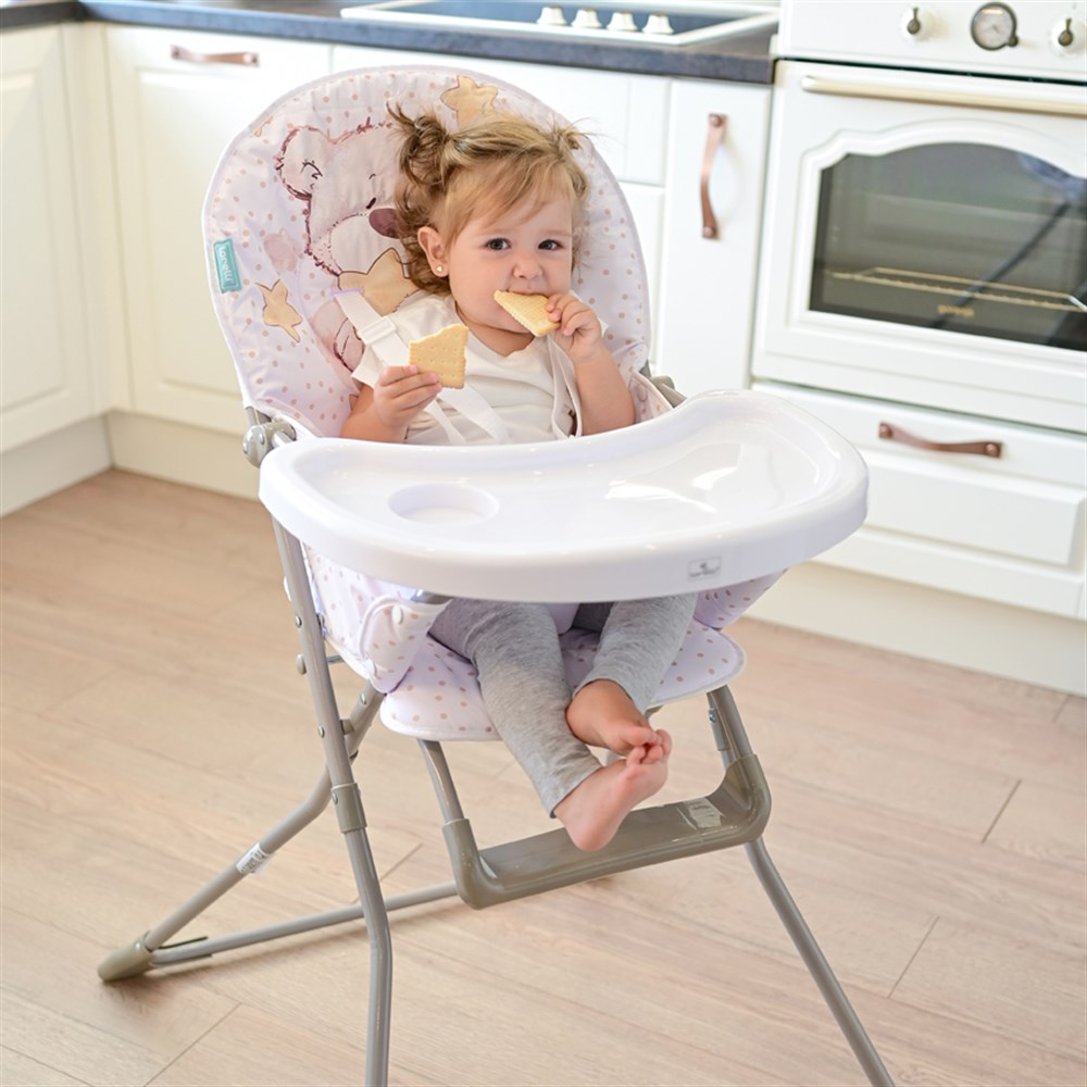 Lorelli Cookie Mama Sandalyesi - Marble Grey Flying Friends