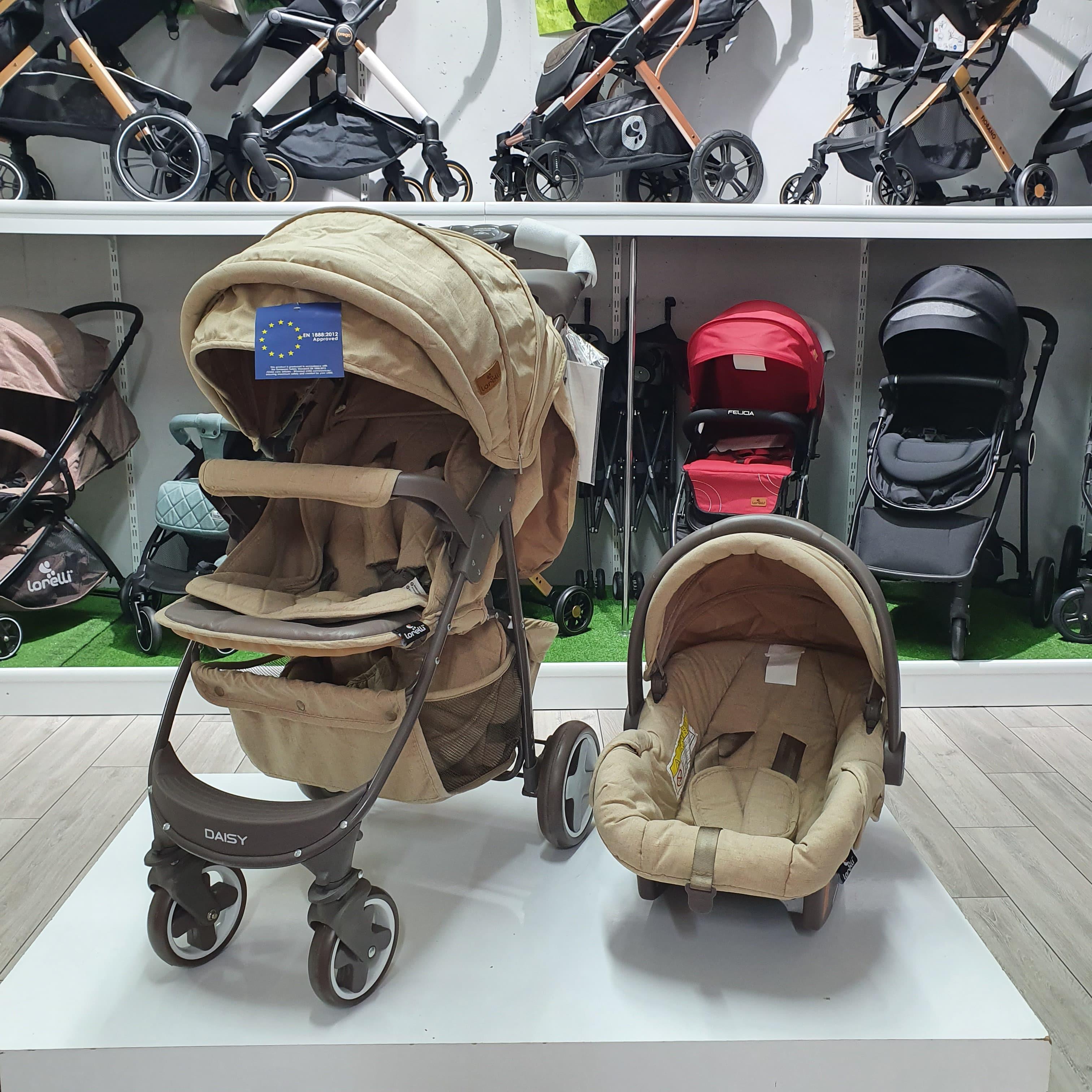 Lorelli Daisy Travel Sistem Bebek Arabası - Beige (Outlet)