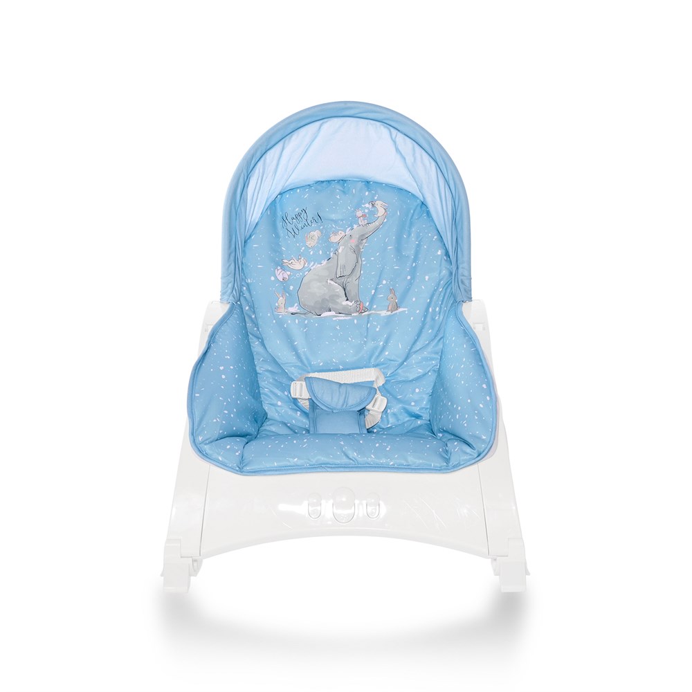 Lorelli Enjoy Ev Tipi Titreşimli Ana Kucağı - Tender Blue Fun
