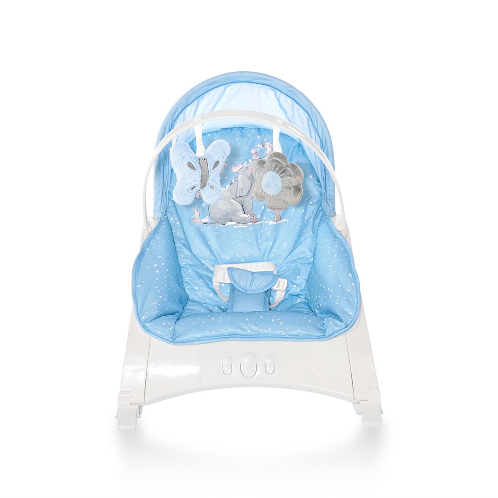 Lorelli Enjoy Ev Tipi Titreşimli Ana Kucağı - Tender Blue Fun