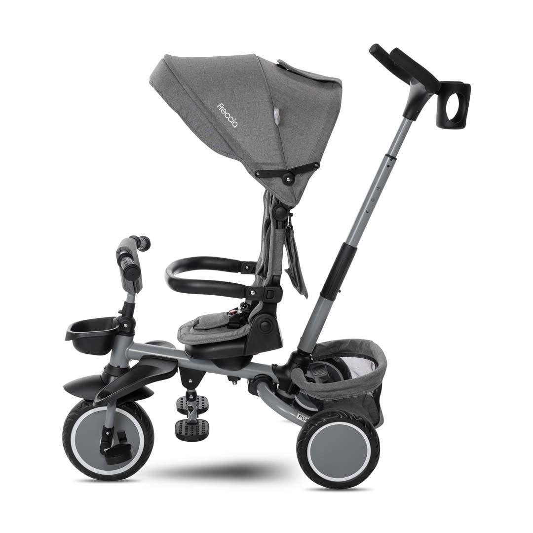 Lorelli Freccia Katlanabilir Çift Yönlü Üç Tekerlekli Bisiklet -Grey Black
