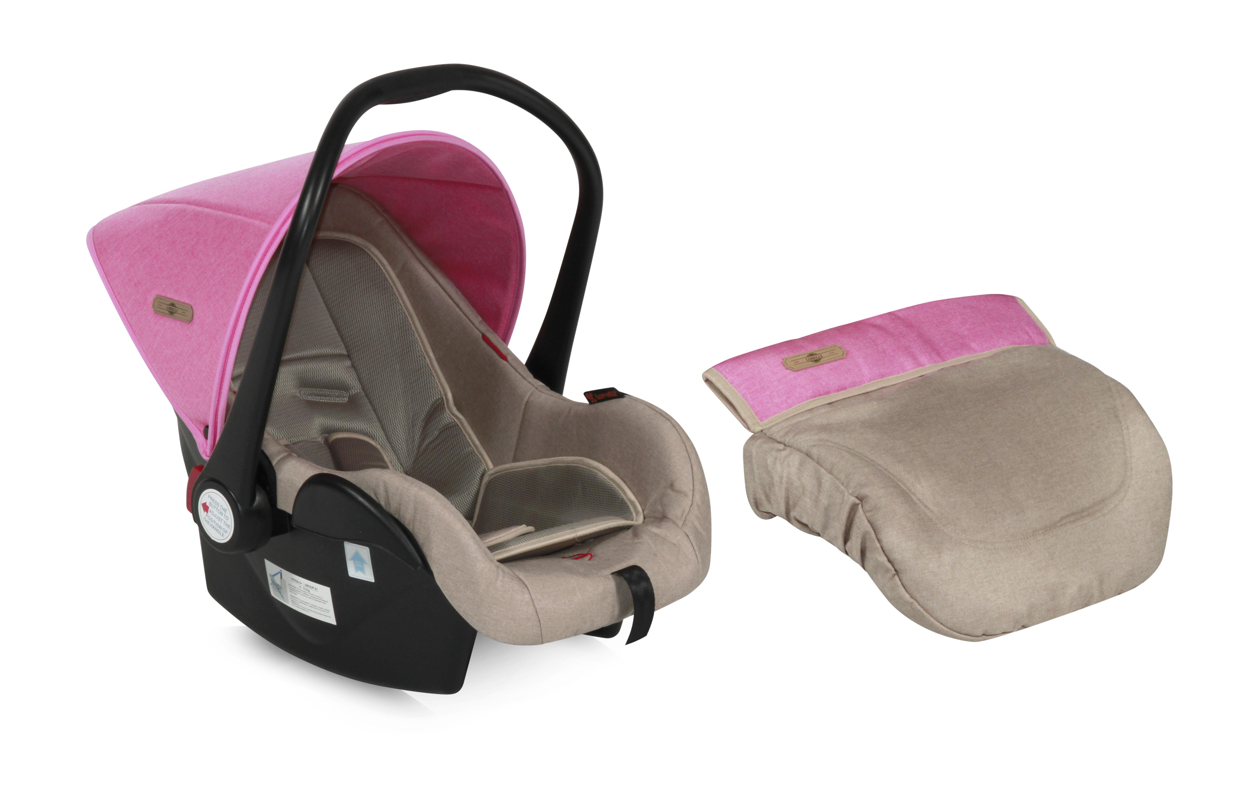 Lorelli Lifesaver Ana Kucağı Bebek Oto Koltuğu Puseti - Beige&Rose