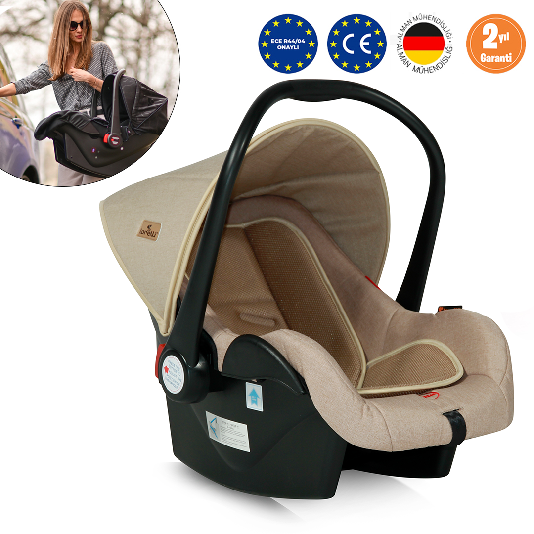 Lorelli Lifesaver Ana Kucağı Bebek Oto Koltuğu Puseti - Beige