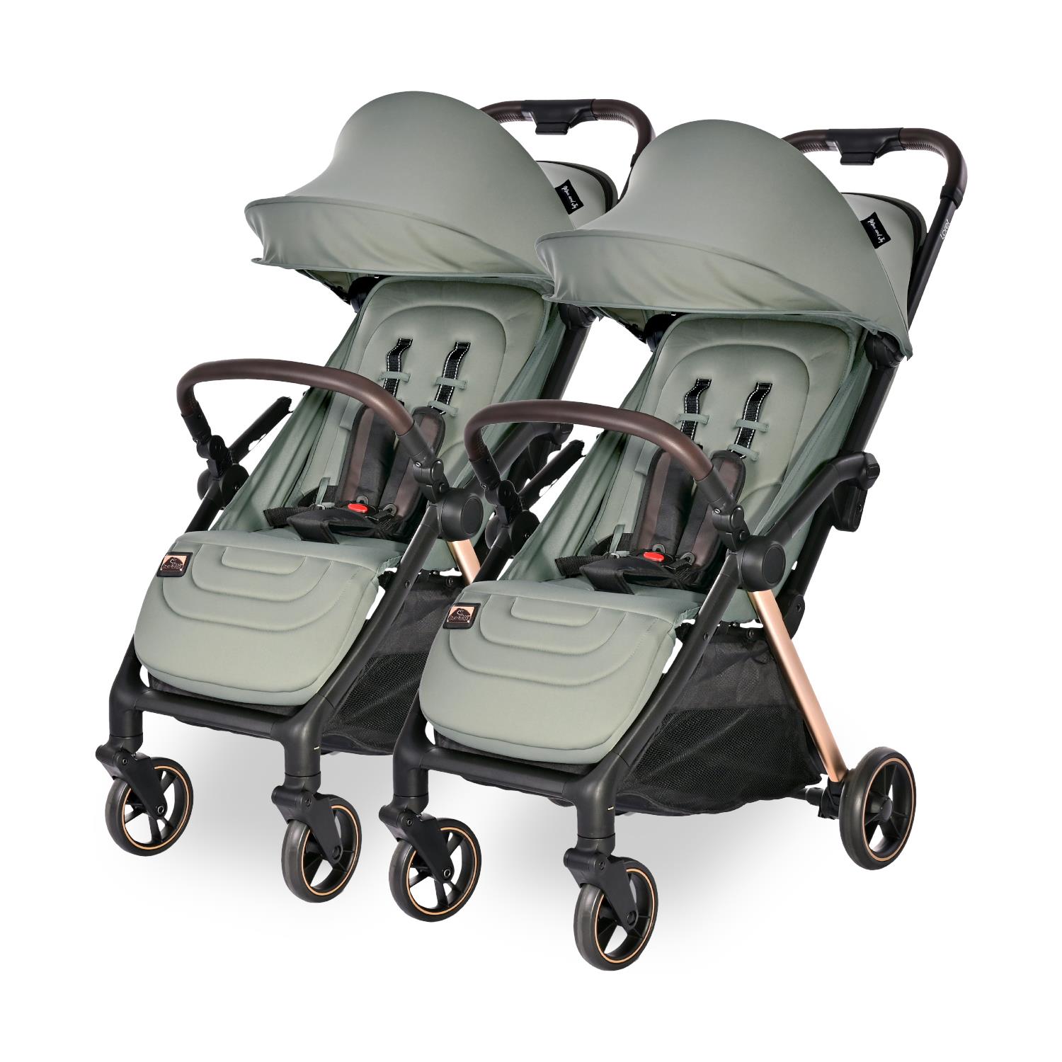 Lorelli Loret Otomatik Katlanan Kabin Boy & İkiz Bebek Arabası - Green