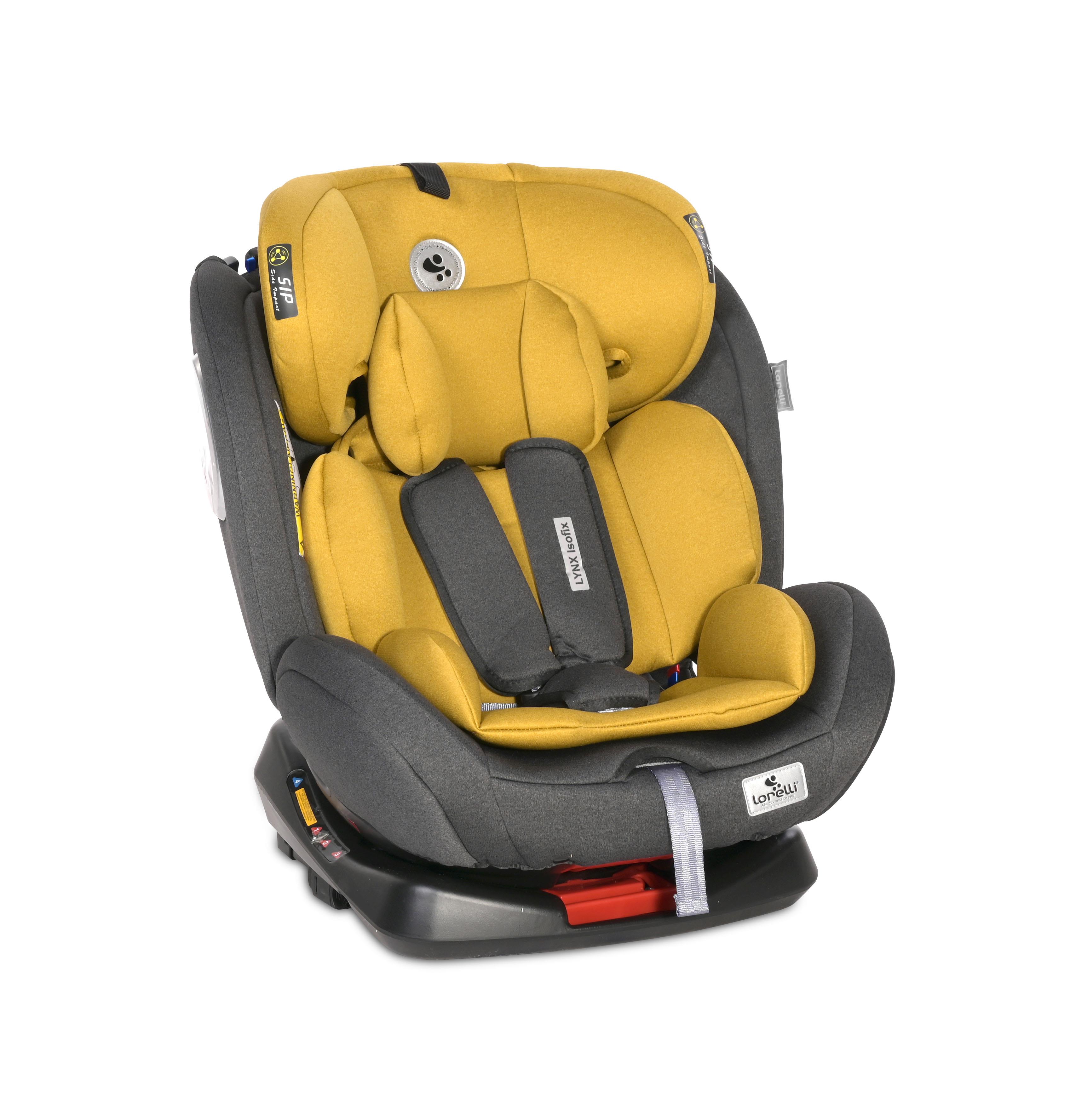 Lorelli Lynx 0-36Kg İsofix Oto Koltuğu - Black&Lemon Curry