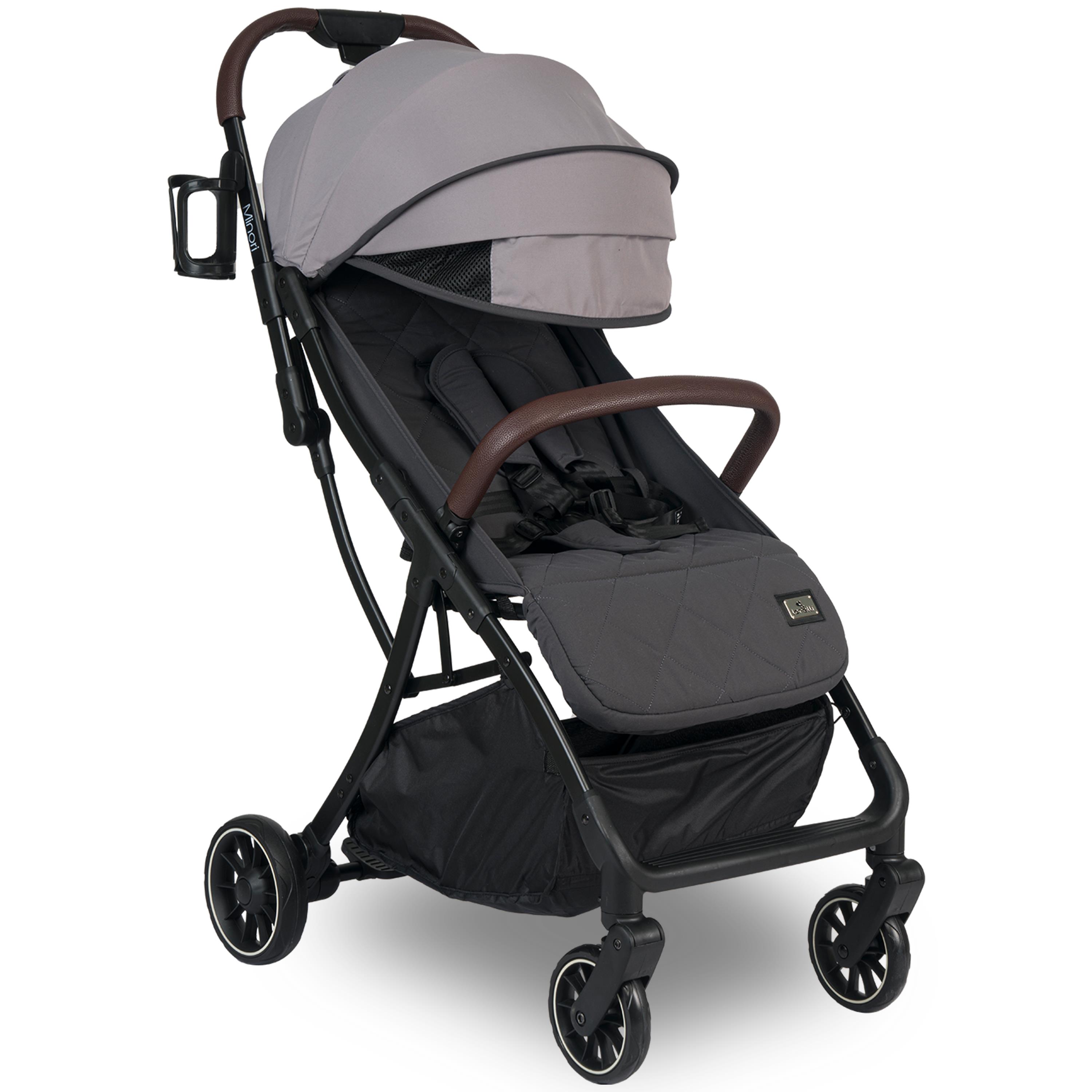 Lorelli Minori Otomatik Katlanır Kabin Boy Bebek Arabası - Grey Jasper