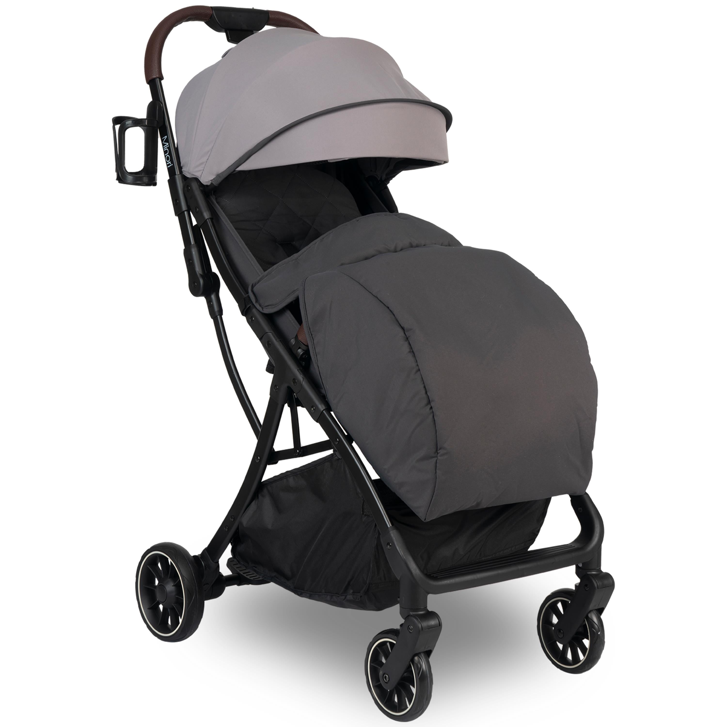 Lorelli Minori Otomatik Katlanır Kabin Boy Bebek Arabası - Grey Jasper