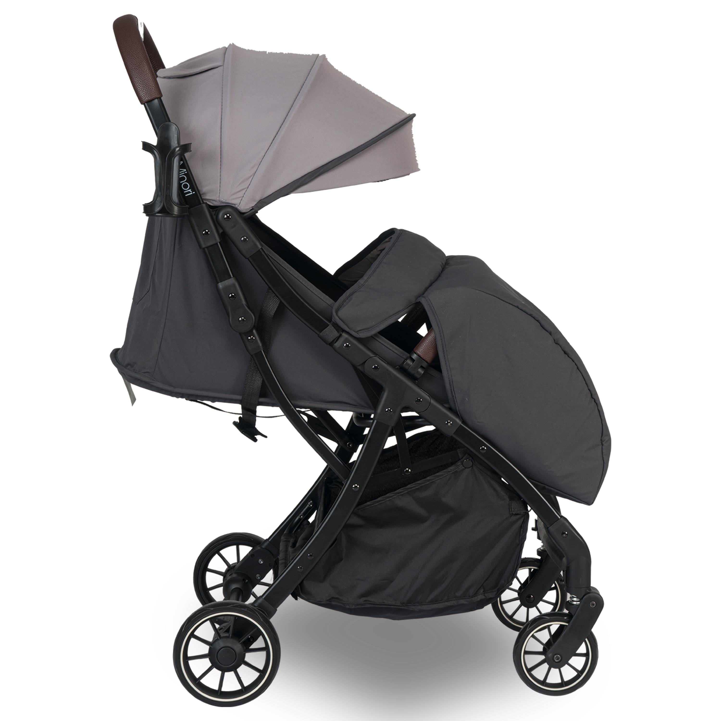 Lorelli Minori Otomatik Katlanır Kabin Boy Bebek Arabası - Grey Jasper