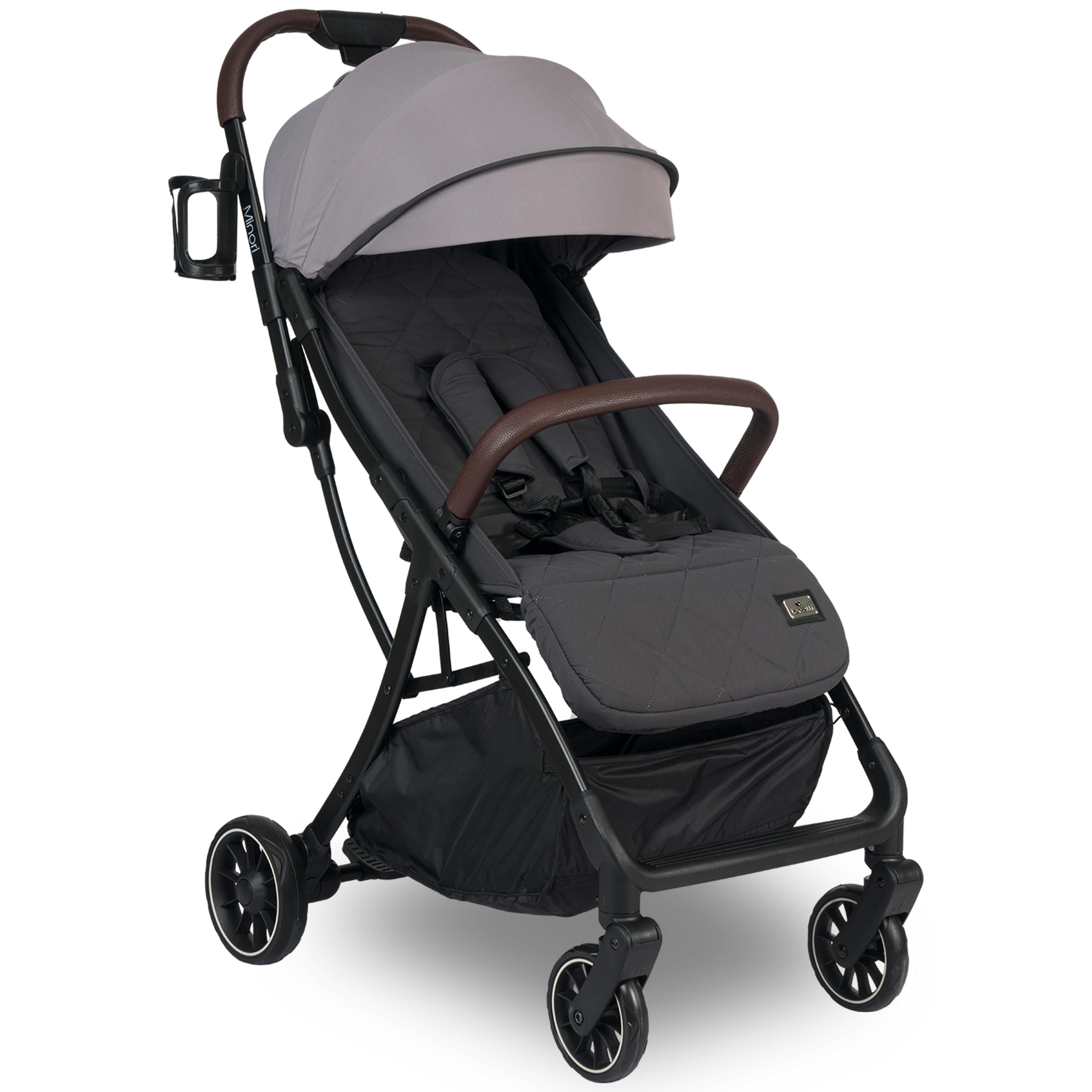 Lorelli Minori Otomatik Katlanır Kabin Boy Bebek Arabası - Grey Jasper