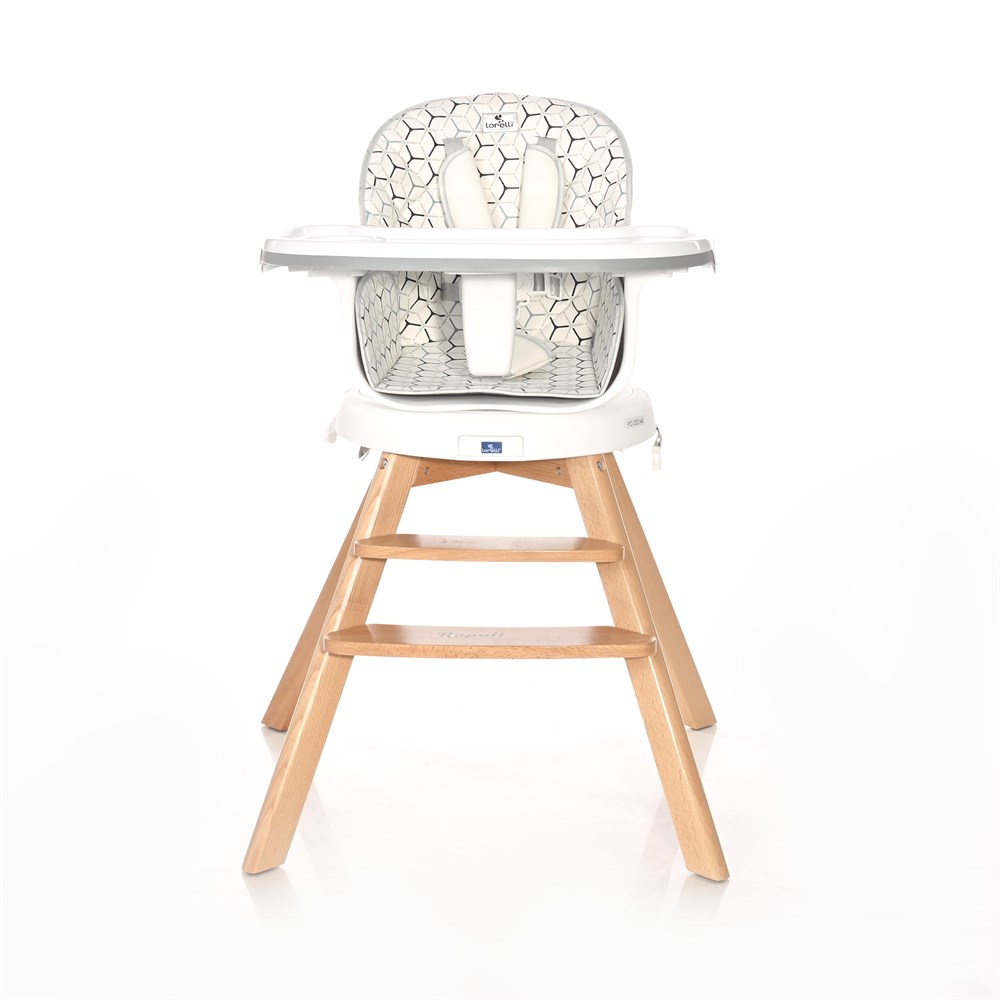 Lorelli Napoli 360 Mama Sandalyesi - Grey Hexagons