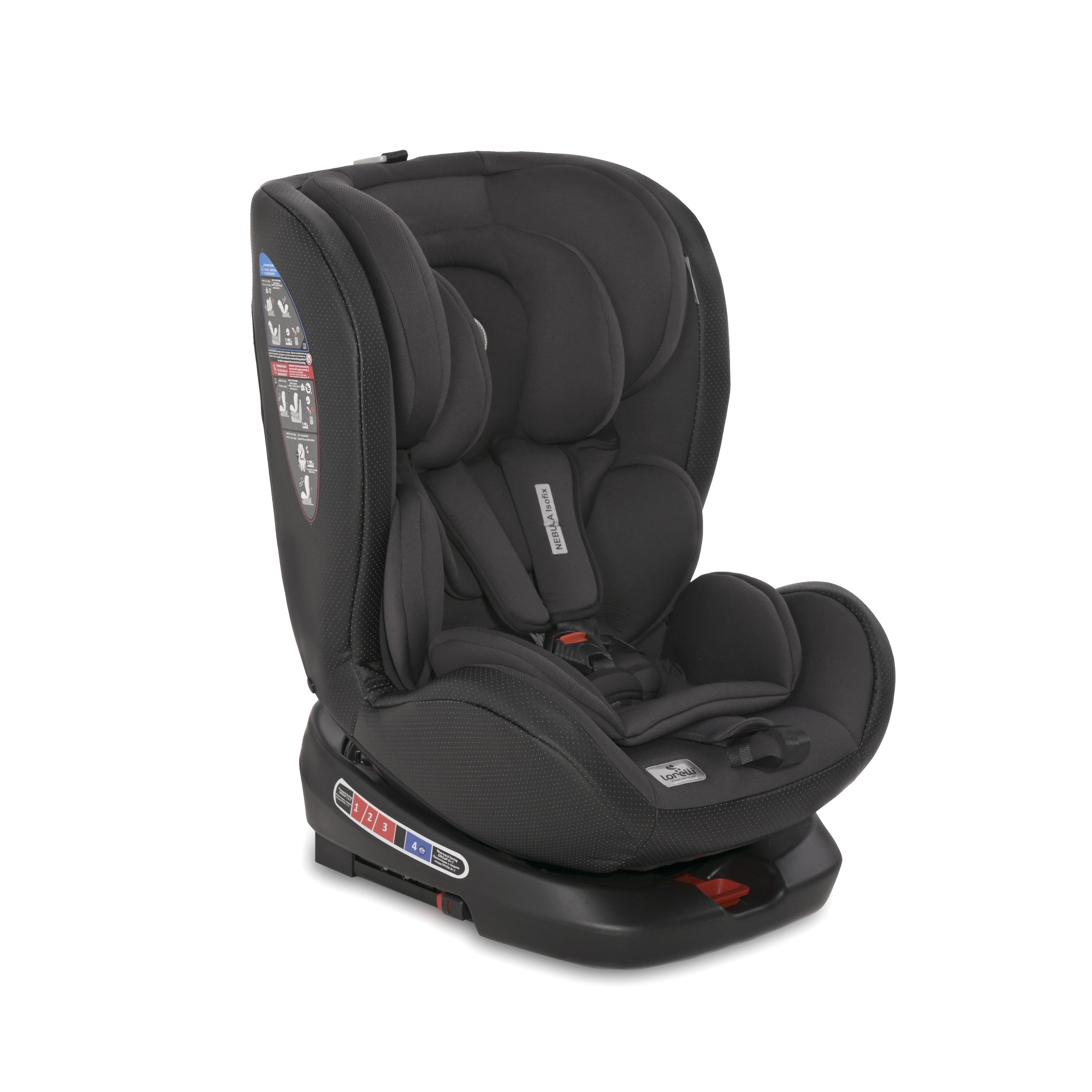 Lorelli Nebula 0-36 Kg İsofix Oto Koltuğu- Black Leather