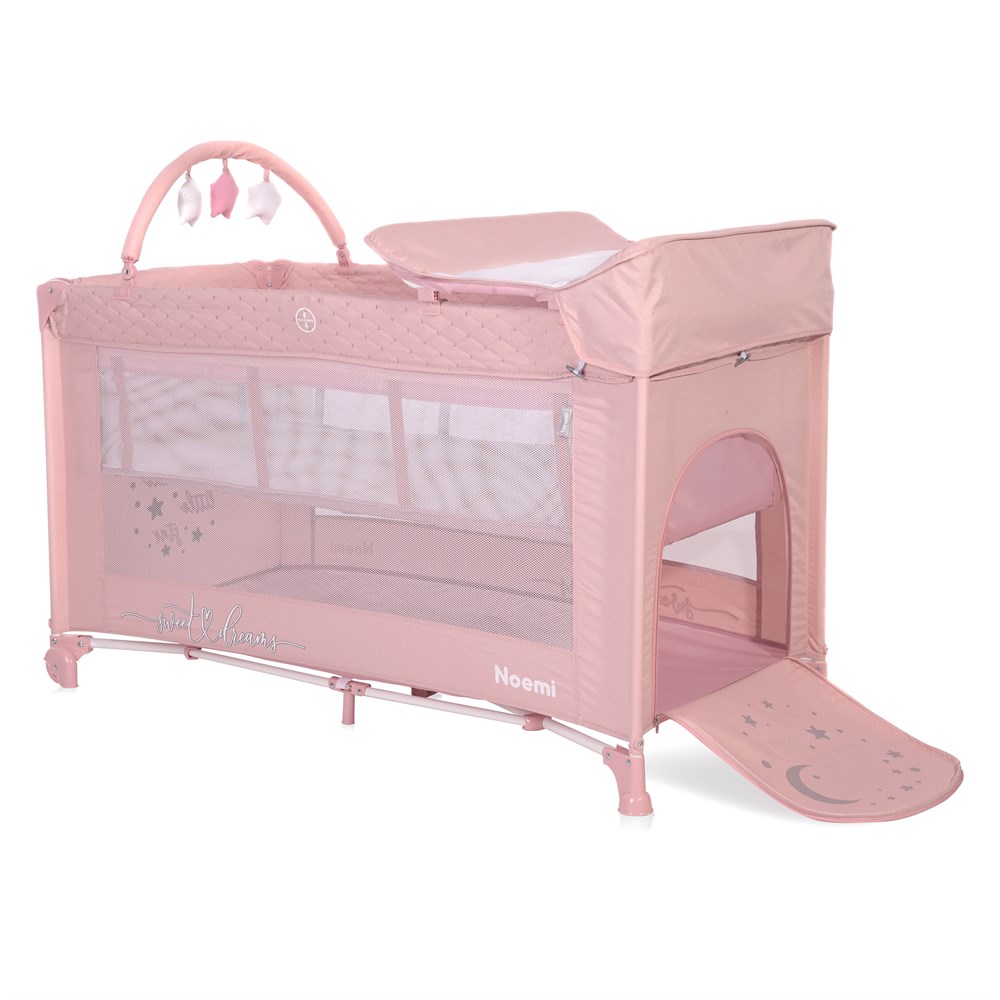 Lorelli Noemi 2 Layers Plus Park Yatak Beşik - Mellow Rose Star