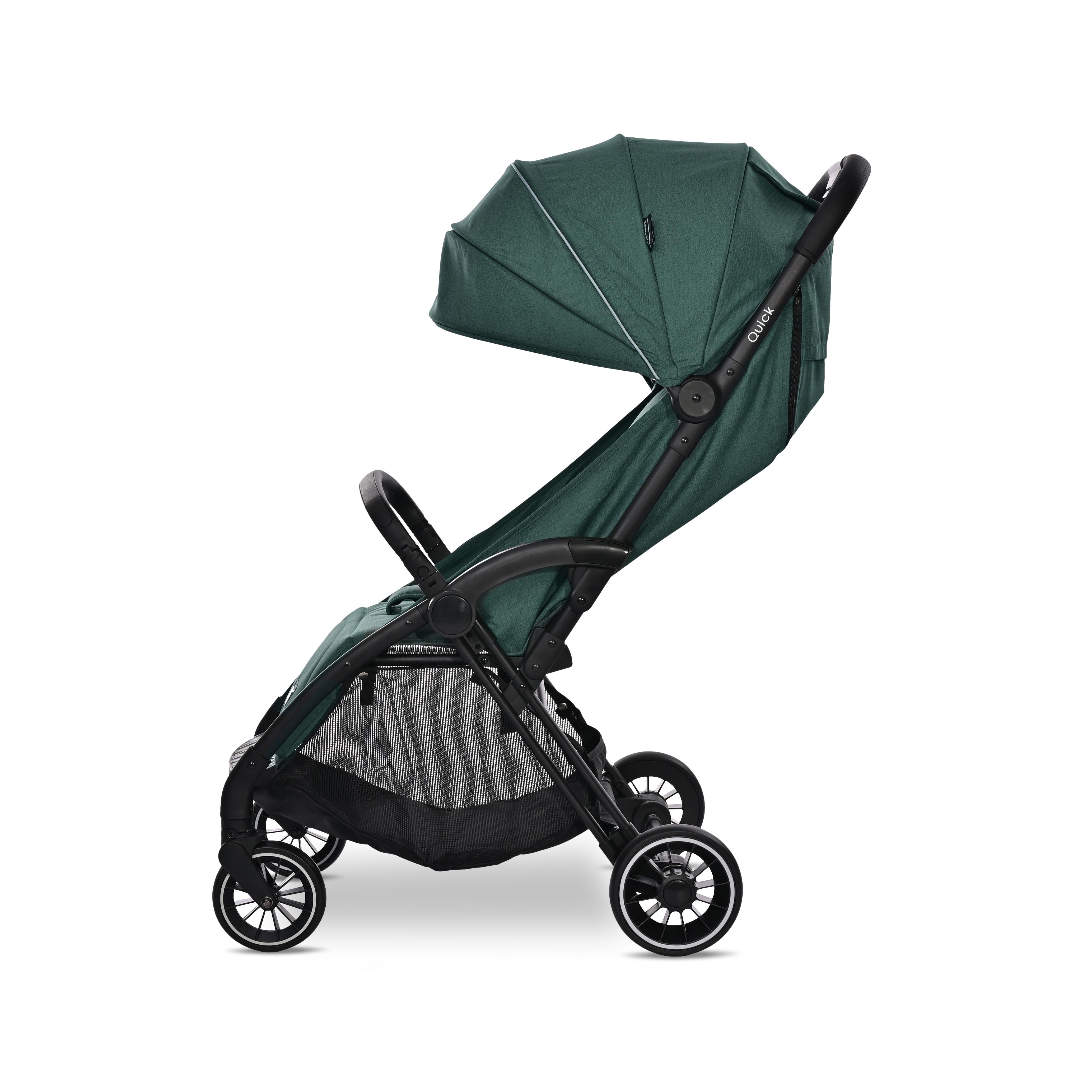 Lorelli Quick Otomatik Katlanan Kabin Boy Bebek Arabası - Smoke Pine