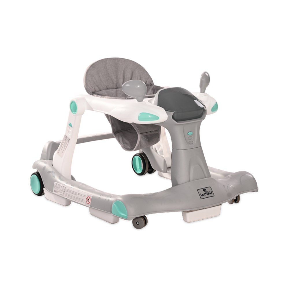 Lorelli Rider 2in1 Yürüteç & İlk Adım Arabası - Grey&White