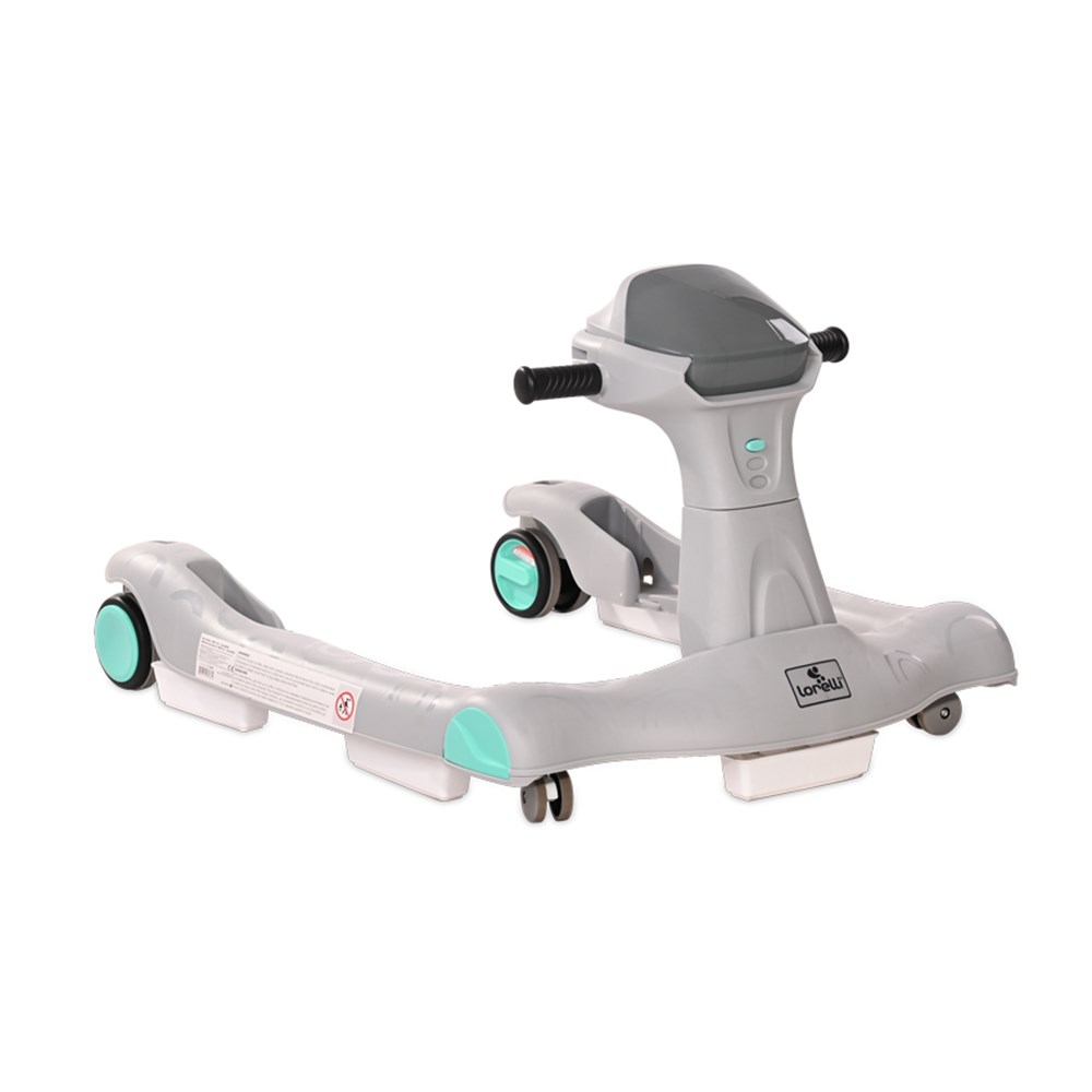 Lorelli Rider 2in1 Yürüteç & İlk Adım Arabası - Grey&White