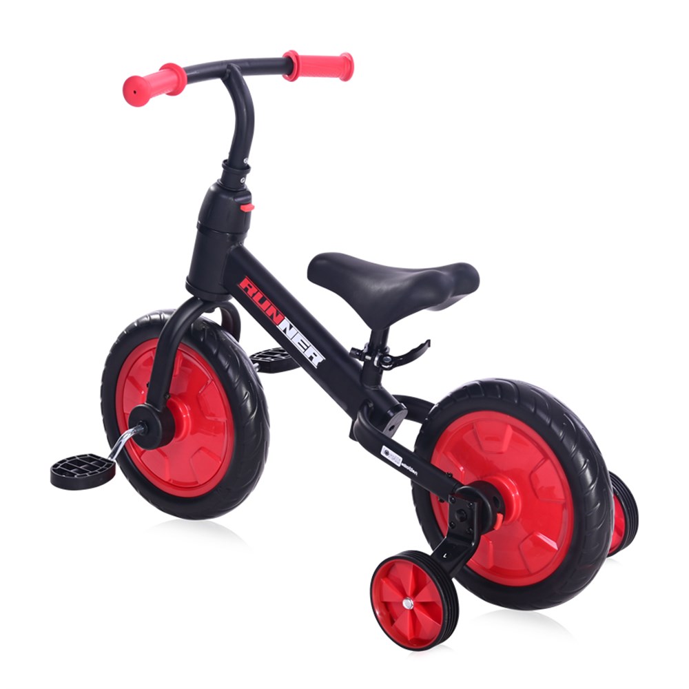 Lorelli Runner 2in1 Denge Bisikleti  - Black&Red