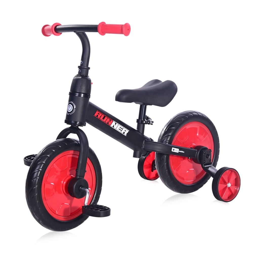 Lorelli Runner 2in1 Denge Bisikleti  - Black&Red