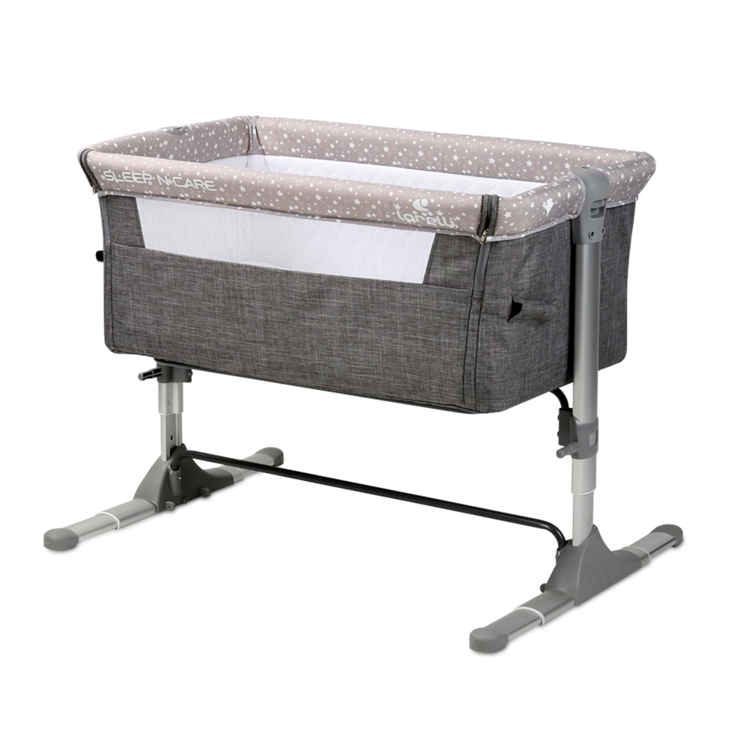 Lorelli Sleep N Care Anne Yanı Beşik - Grey Elephant