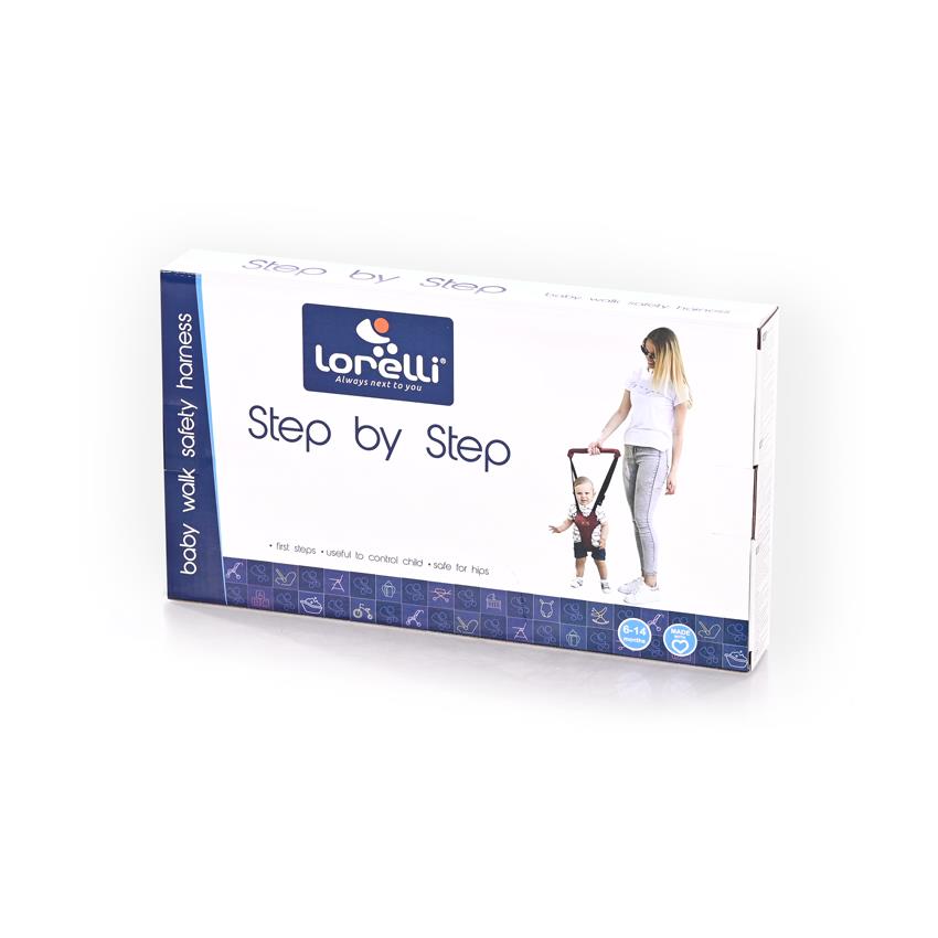 Lorelli Step By Step Yürüteç - Black&Grey