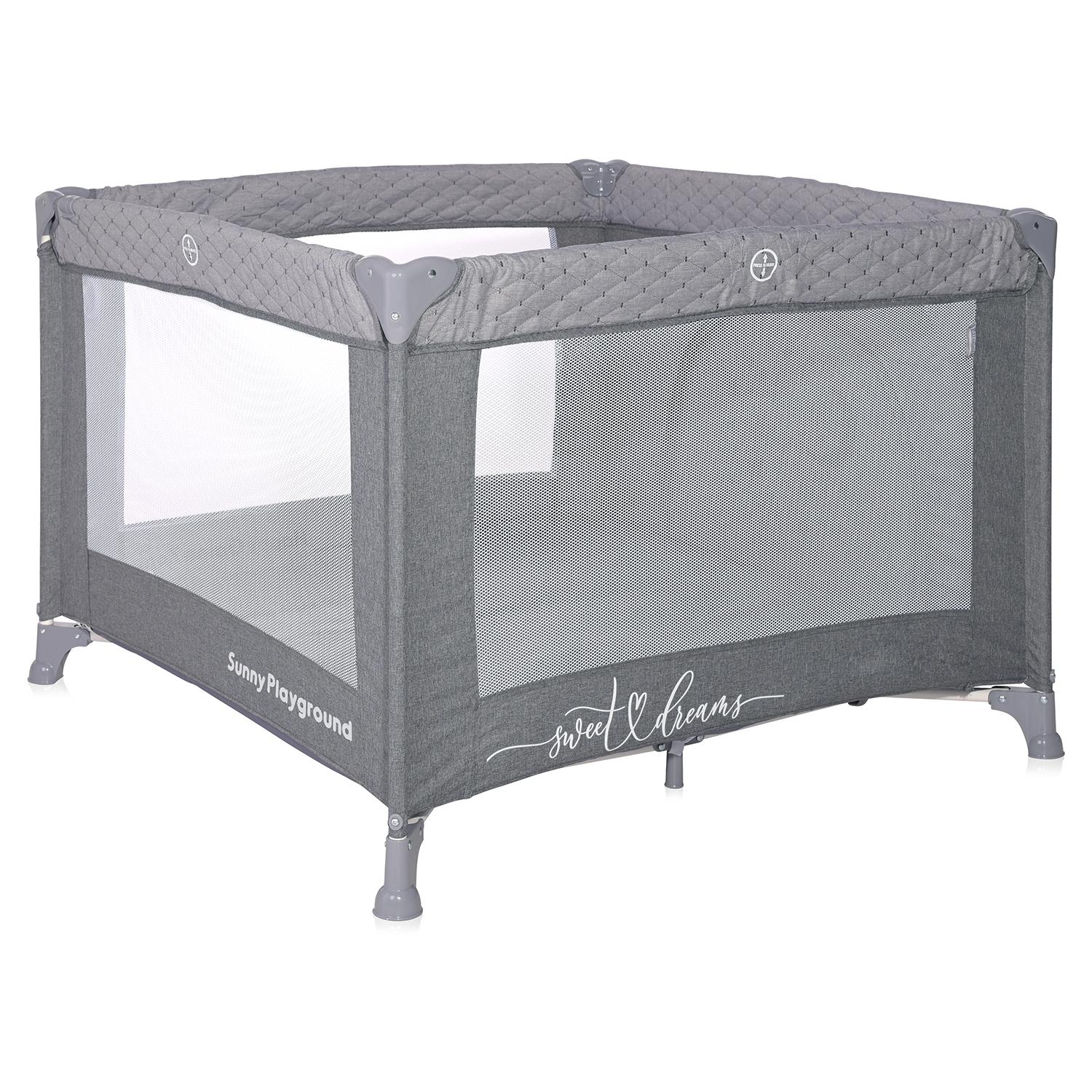 Lorelli Sunny Playground Oyun Parkı Oyun Alanı 100x100 CM - Cool Grey Star
