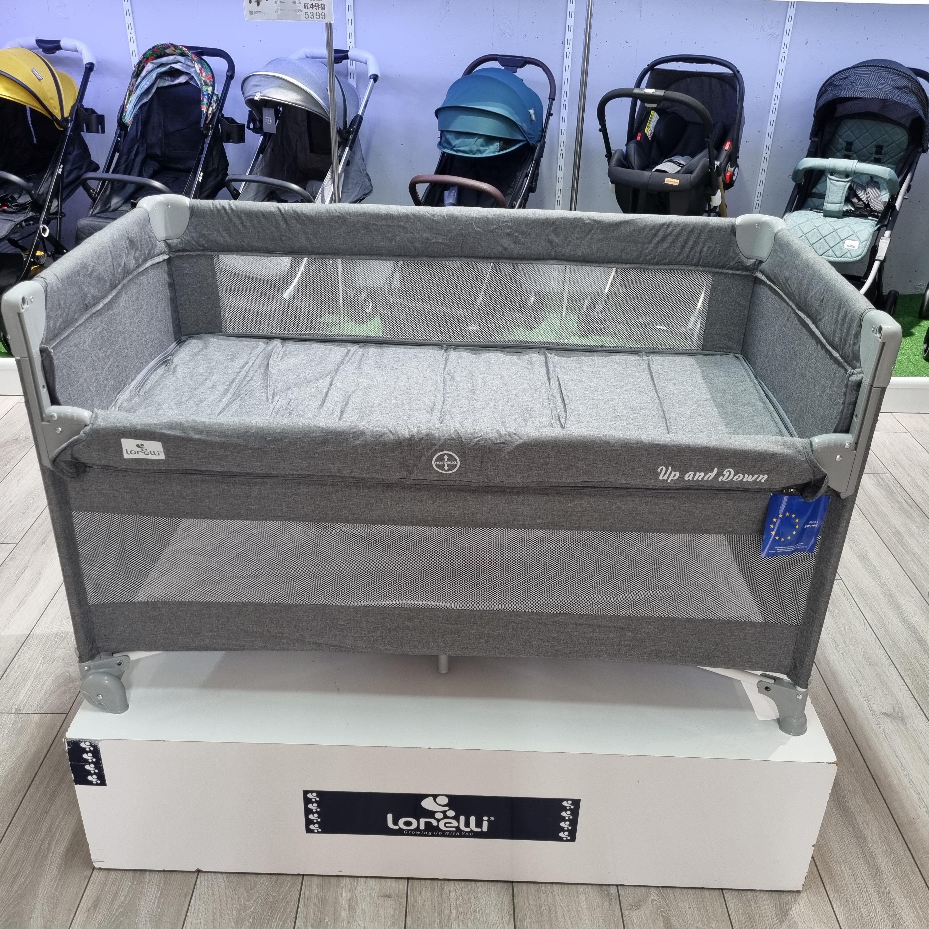 Lorelli Up and Down Anne Yanı Oyun Parkı 60x120 - Cool Grey 