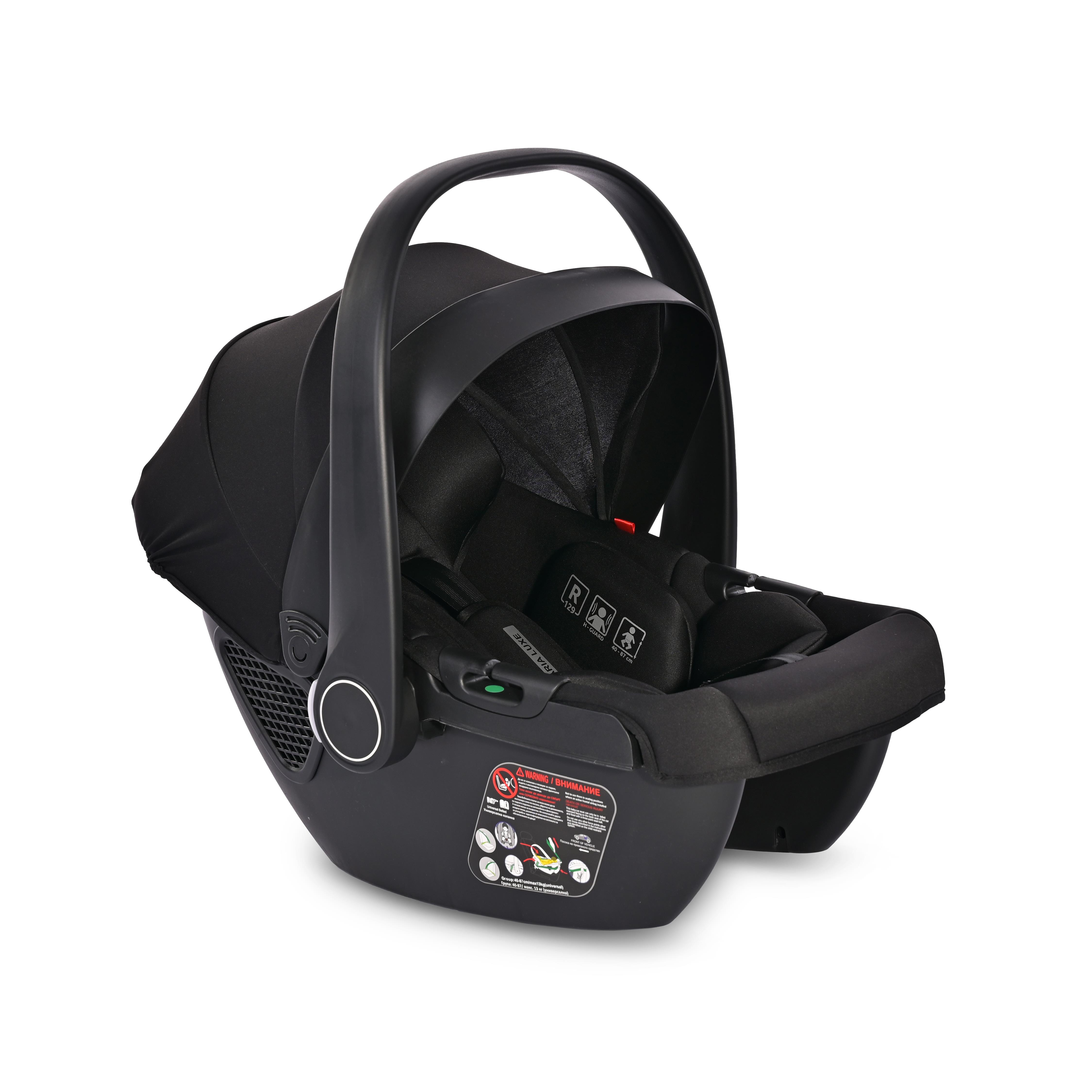 Lorelli MAKAYA 360 Dönebilen Kabin Tipi Travel Sistem Bebek Arabası - Black