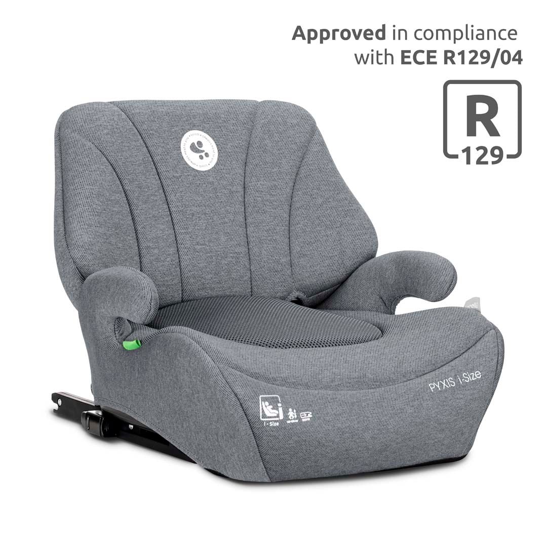 Lorelli Pyxis Fix 125-150 cm New Isofix Oto Koltuğu Yükseltici - Siyah