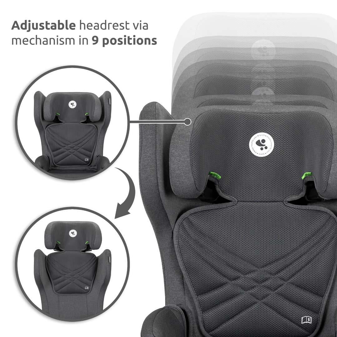 Lorelli RIGEL Katlanır Isofix I-Size 3-12 yaş (100-150 cm) Oto Koltuğu - Green 