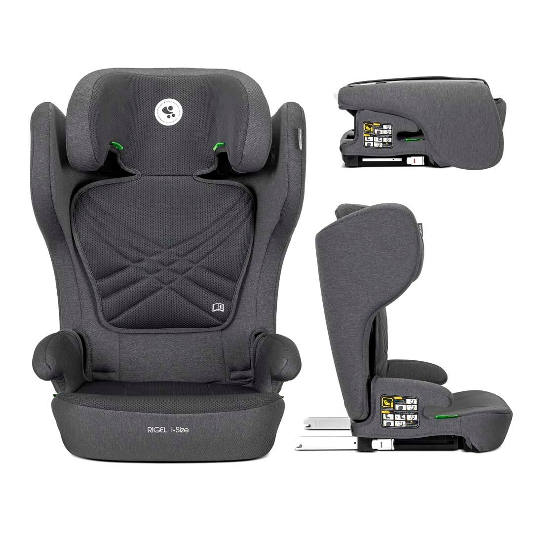 Lorelli RIGEL Katlanır Isofix I-Size 3-12 yaş (100-150 cm) Oto Koltuğu - Grey 