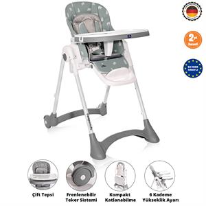  Lorelli Campanella Mama Sandalyesi - Blue Surf Bears