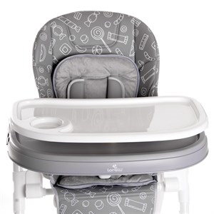 Lorelli Campanella Mama Sandalyesi - Grey Candy