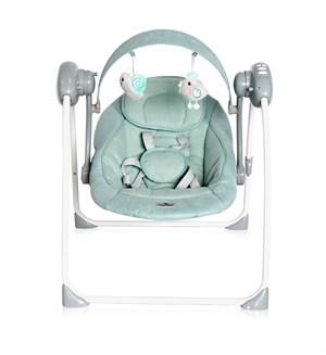 Lorelli Portofino Elektrikli Salıncak - Frosty Green Stars