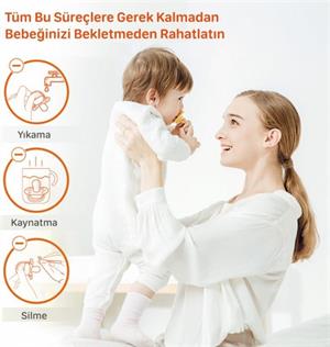 59S S6 Ultraviyole (UVC) Mini Sterilizasyon Kutusu - Beyaz