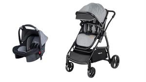 Baby Care Bc-315 Safari Trio Travel Puset  Gri ( D )