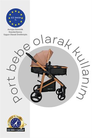 Baby Care Bc-370 Alfa Travel Sistem Bebek Arabas Bej