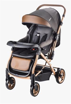 Baby Care Bc-65 Capron Çift Yönlü Puset Gold-Siyah ( Z )