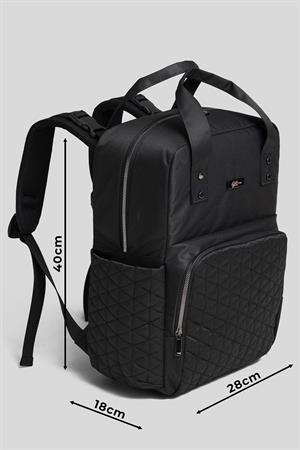 Baby2Go Go Bag Astorıa  Anne Bebek Bakım Çantası (Sıyah)