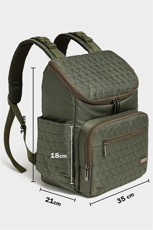 Baby2Go Go Bag Vıctorıa  Anne Bebek Bakım Çantası (Hakı Yesıl)
