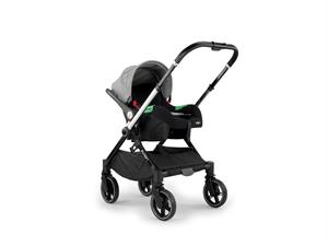 Baby2go Avian Akıllı  360 Teker Travel Sistem Bebek Arabası Siyah Yeni Ürün