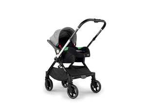 Baby2go Avian Akıllı  360 Teker Travel Sistem Bebek Arabası Gri Yeni Ürün