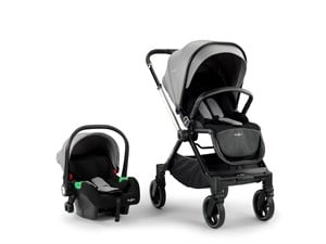 Baby2go Avian Akıllı  360 Teker Travel Sistem Bebek Arabası Gri Yeni Ürün