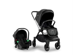 Baby2go Avian Akıllı  360 Teker Travel Sistem Bebek Arabası Siyah Yeni Ürün