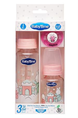 BabyTime Üçlü Set Cam  BT207