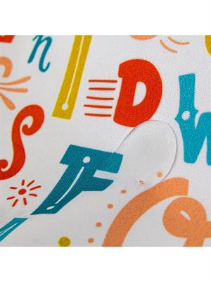 Babyjem Baskılı Blw Kolsuz Önlük Harf Desen 788