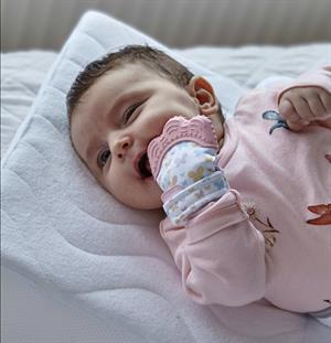 Babyjem Diş Kaşıyıcı Eldiven Mavi 526