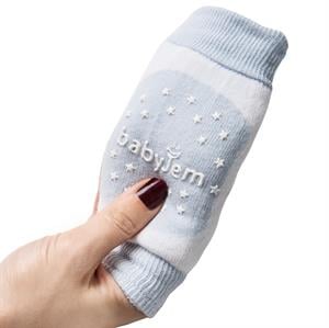 Babyjem Emekleme Dizliği Örgü Mavi 586