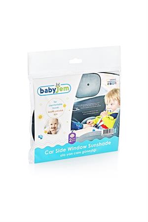 Babyjem Oto Yan Cam Güneşliği Siyah 073