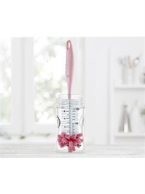 Babyjem Süngerli Biberon  Fırçası Pembe  776