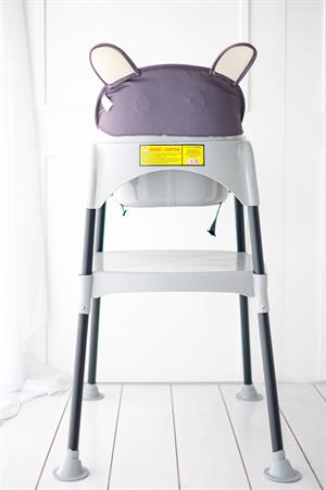 Babyjest Bear 3in1 Çalışma Masalı Mama Sandalyesi Gri