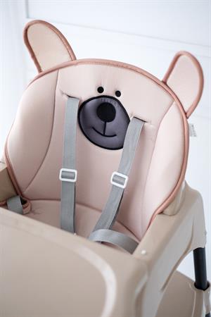Babyjest Bear 3in1 Çalışma Masalı Mama Sandalyesi Pudra
